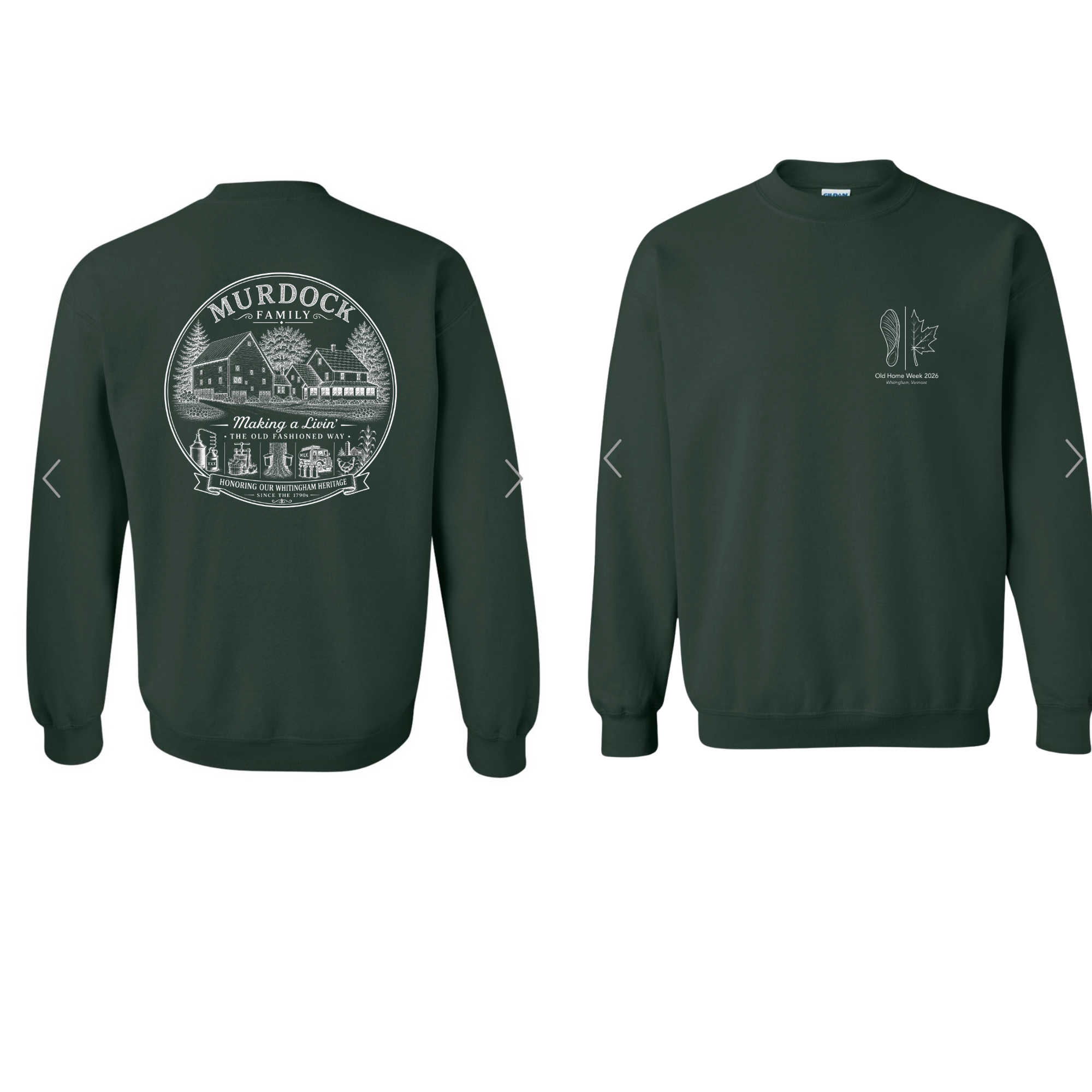 Old Home Week 2026 - Murdock Crewneck Sweatshirt
