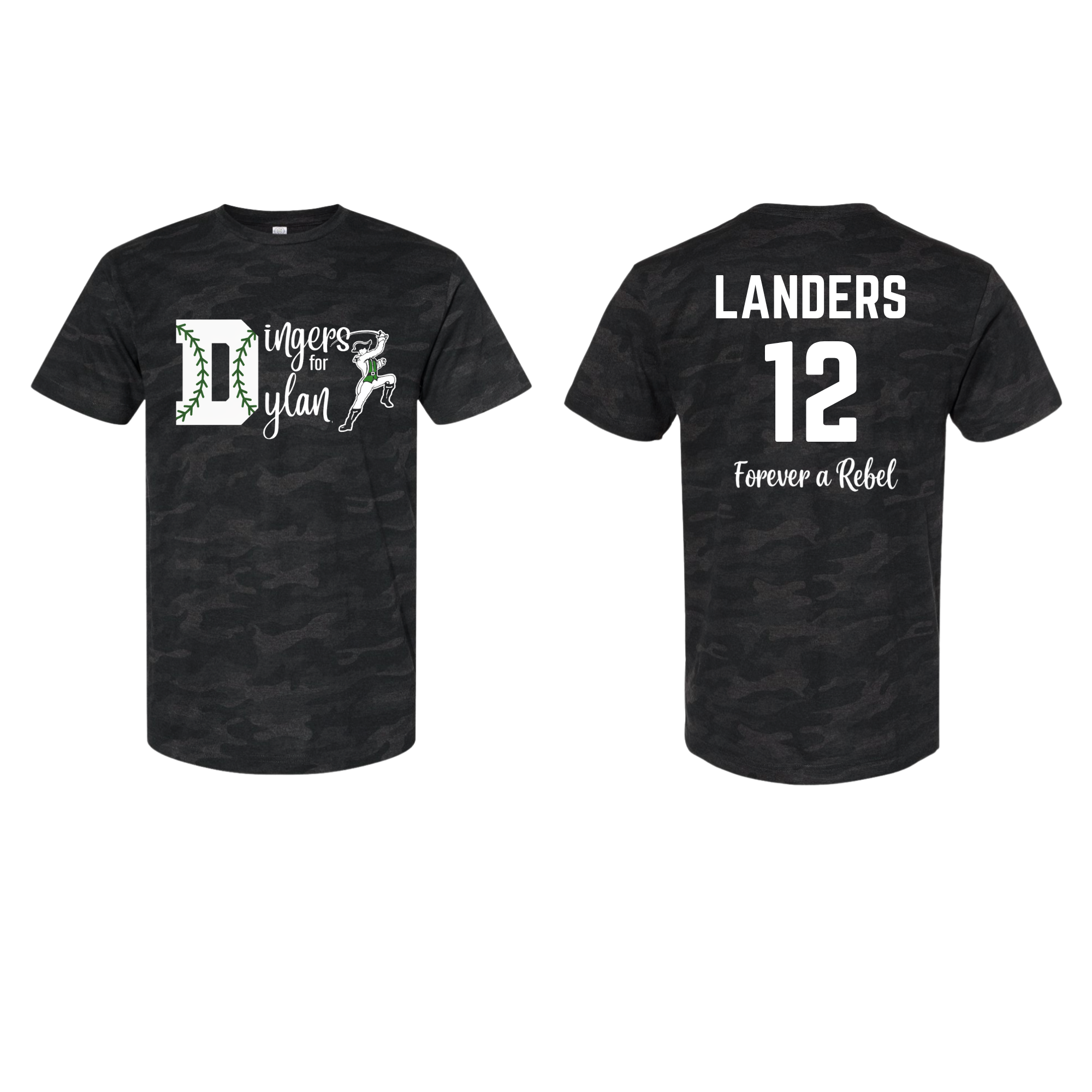 Dingers for Dylan Short Sleeve Tee
