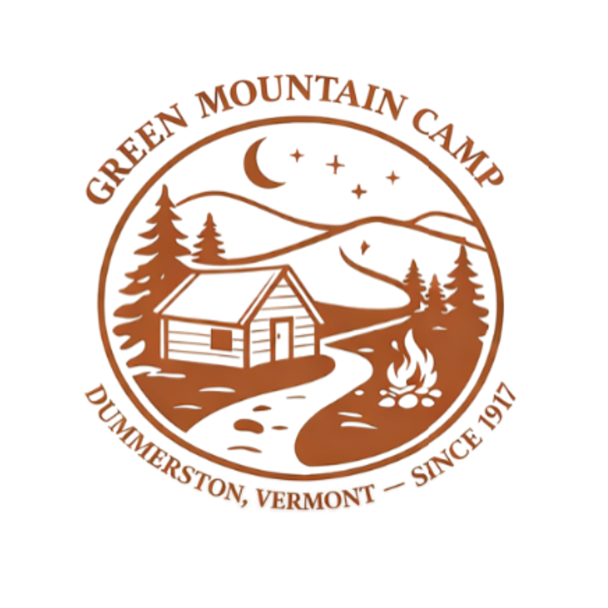 Green Mountain Camp Decal