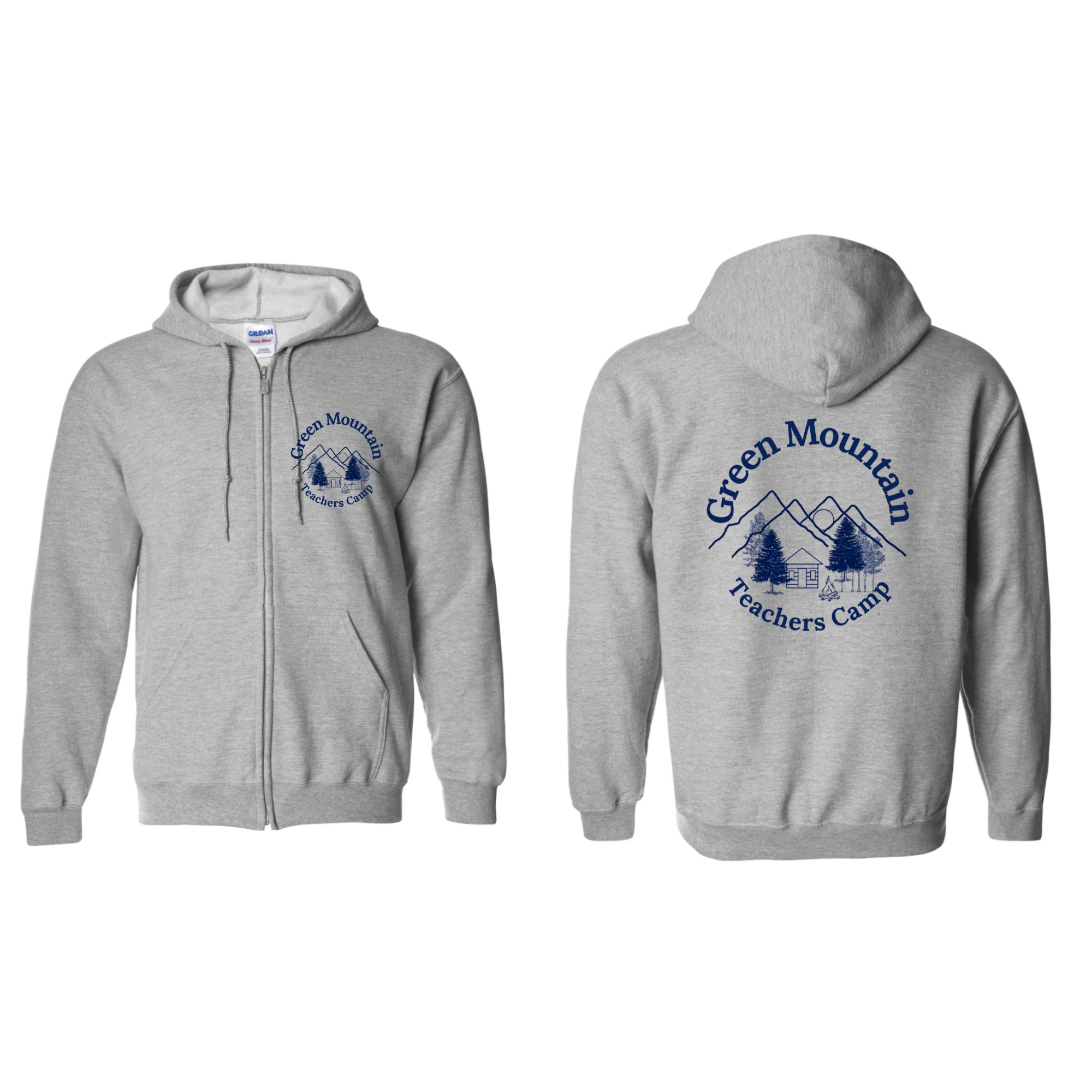 GM Teachers Camp Zip Up Hoodie