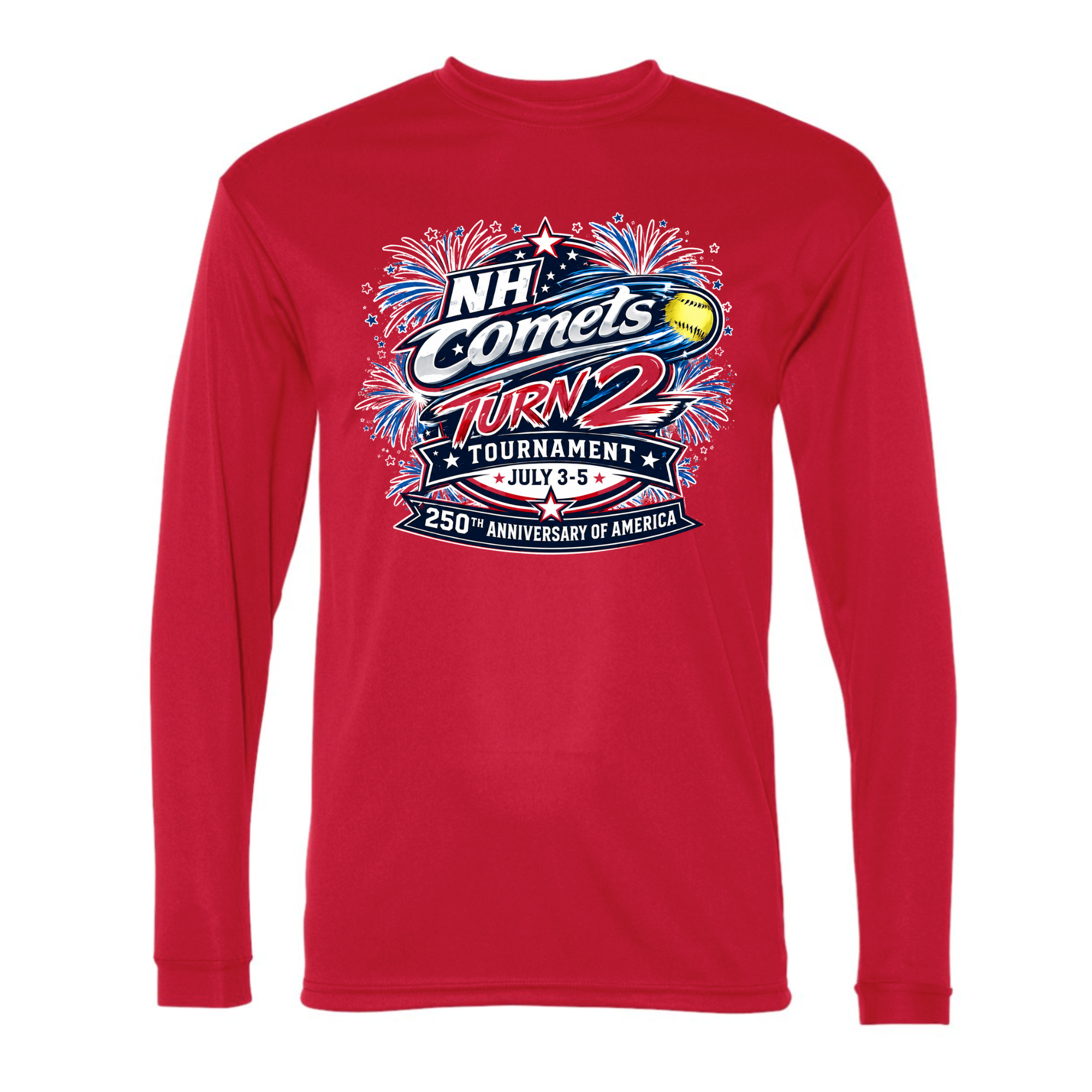 NH Comets Turn 2 Long Sleeve