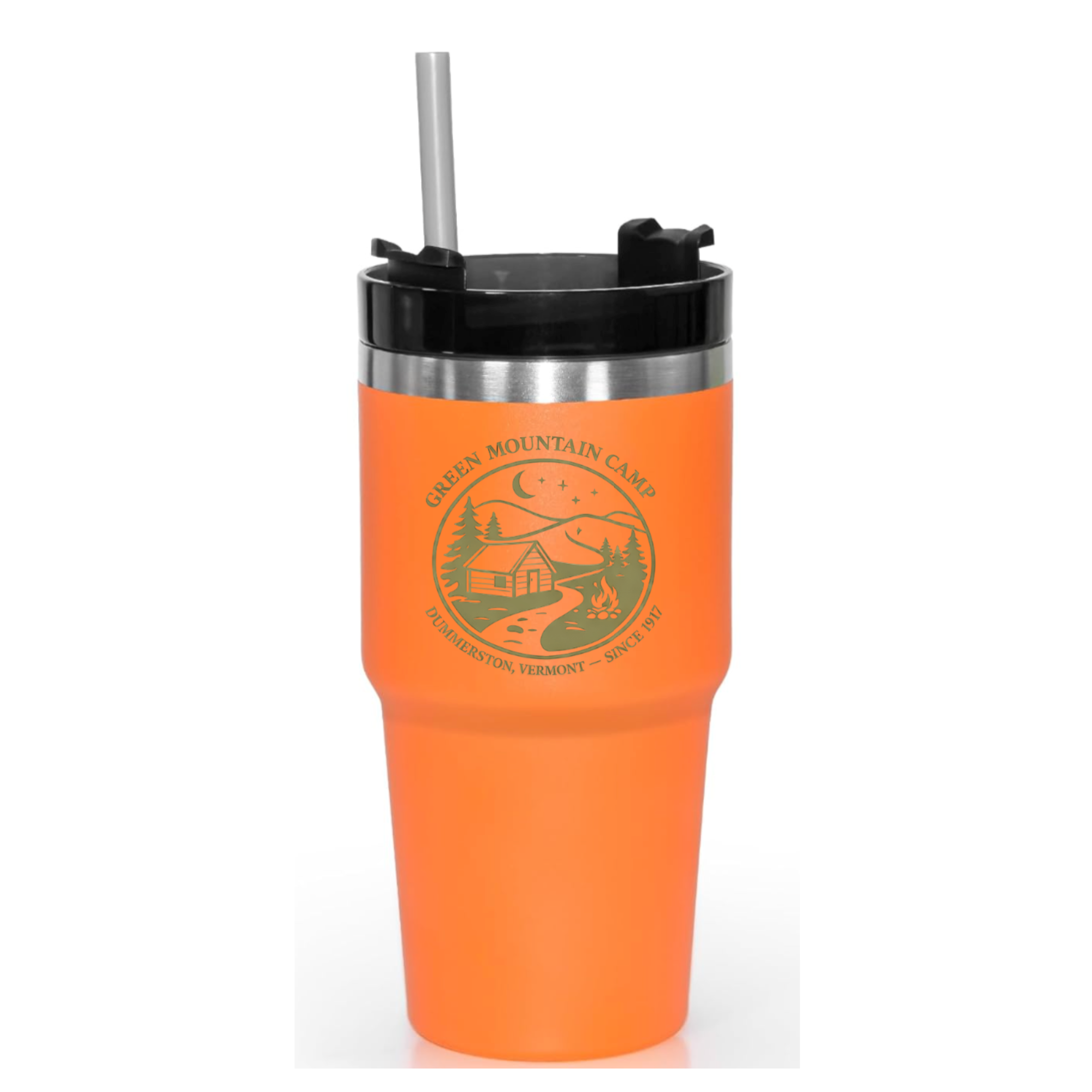 Green Mountain Camp Steel Coffee Tumbler