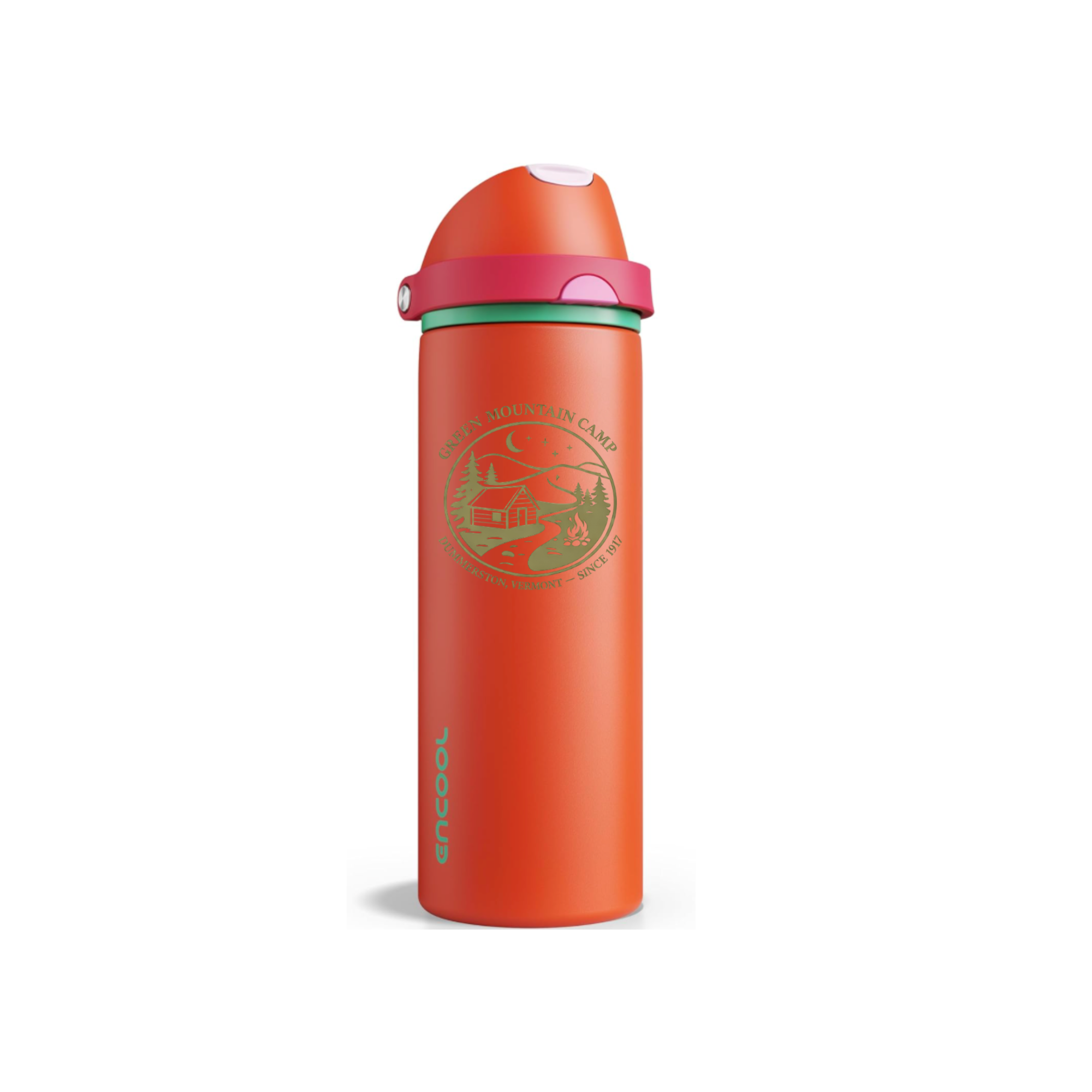 Green Mountain Camp Steel Water Bottle