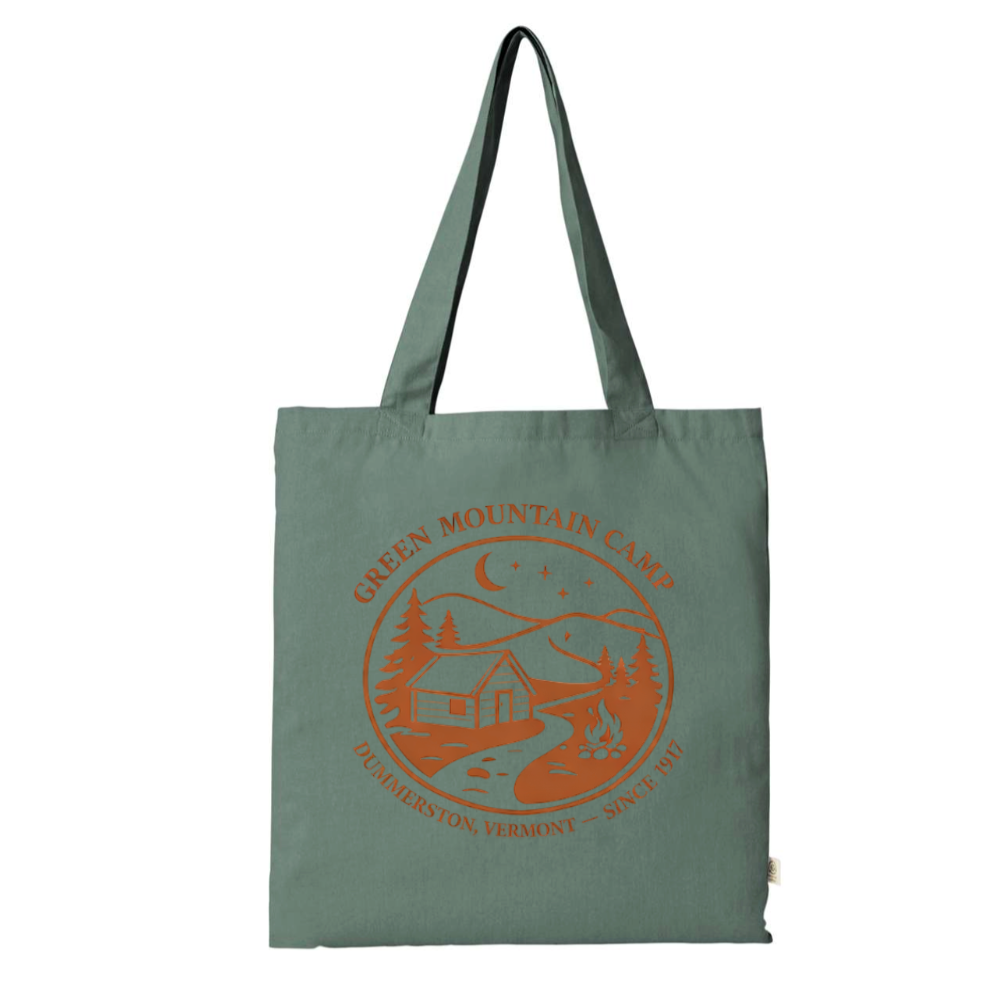 Green Mountain Camp Tote Bag