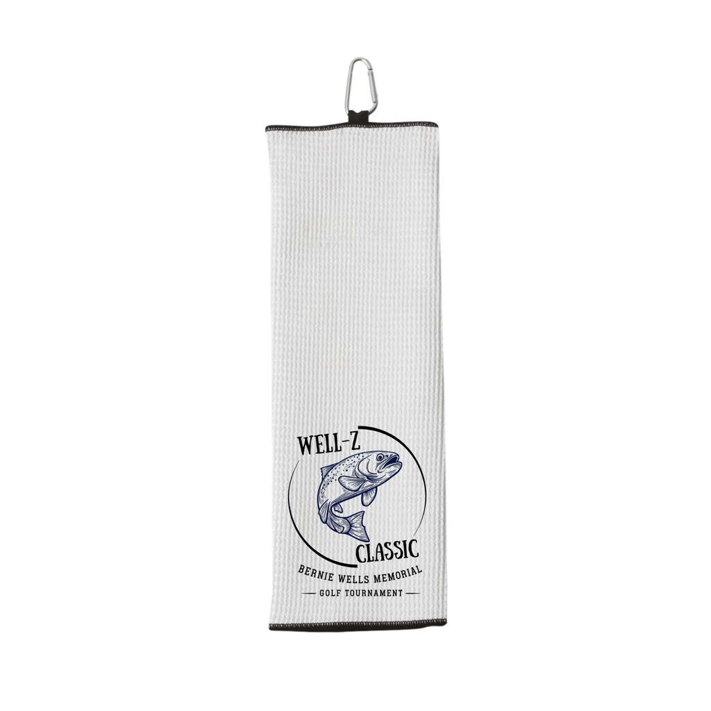 Well-Z Golf Towel - White